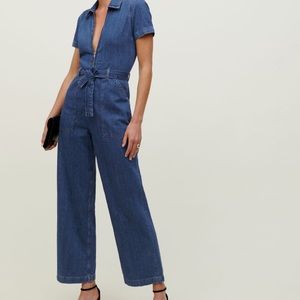 Reformation jumpsuit- Cassidy Denim Jumpsuit, Size 12